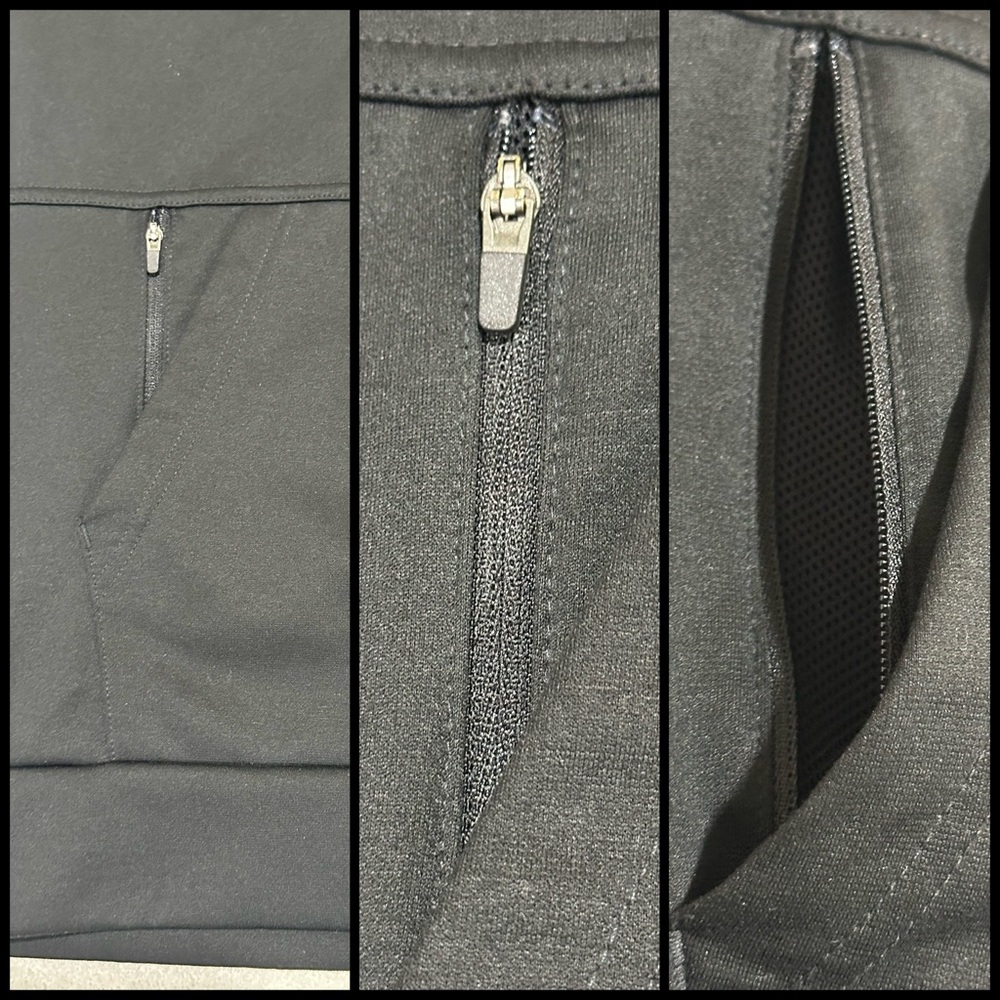 NikeThermaFit🔥🪶 XL Black Hooded Zip Up Jacket, 3 Pockets, Like New, Clean. Warm - Picture 9 of 17